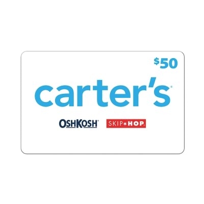 Carter's $50 Value eGift Card - (Email Delivery) - Sam's Club - $39.98