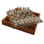 Cardinal Industries 82-237 Classic Wood &amp; Glass 7 Game Set $29.99 with Free Super Saver Shipping
