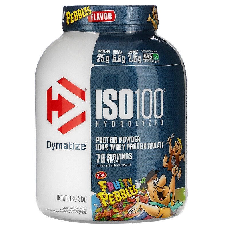 Dymatize ISO100 Fruity Pebbles ( 5LB) - $33.47 with S/S and Amazon Hub pickup promo