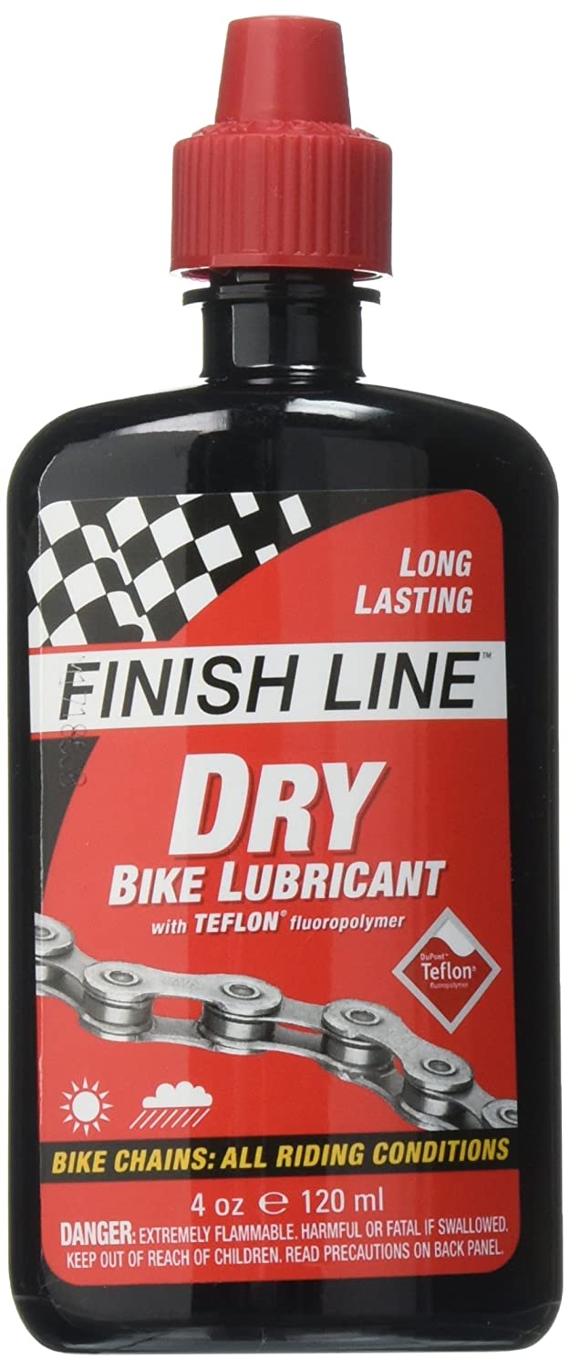 Finish Line DRY Teflon Bicycle Chain Lube [4oz Squeeze Bottle] $4.93