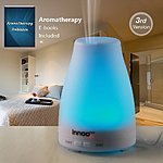 100mL Innoo Tech Oil Diffuser w/ 7 Changing Color LED Lights $9