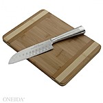 Oneida Tent Sale + 20% Off Coupon: Cutting Board w/ Santoku Knife $15 &amp; More + Free S&amp;H