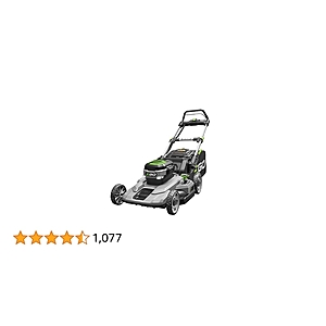 EGO Power+ LM2101 21-Inch 56-Volt Lithium-ion Cordless Lawn Mower 5.0Ah Battery and Rapid Charger Included - $379