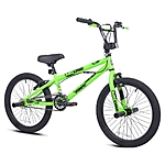 Madd Gear 20-inch Boy's Kids Freestyle BMX Child Bicycle, Green - $34