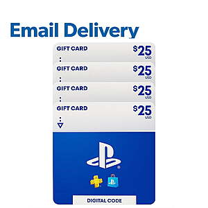 Sam's Club Members: $100 PlayStation Store eGift Card $85 (Email Delivery)