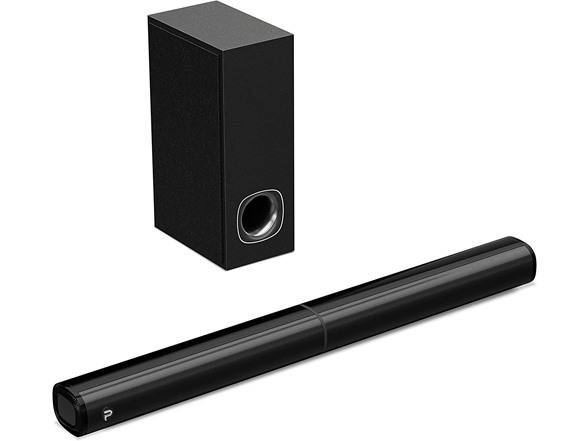 Pheanoo D5 2.1ch Soundbar with Wired Subwoofer $40+ free shipping for prime members