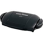 George Foreman 5-Serving Removable Plate Electric Indoor Grill $36.98