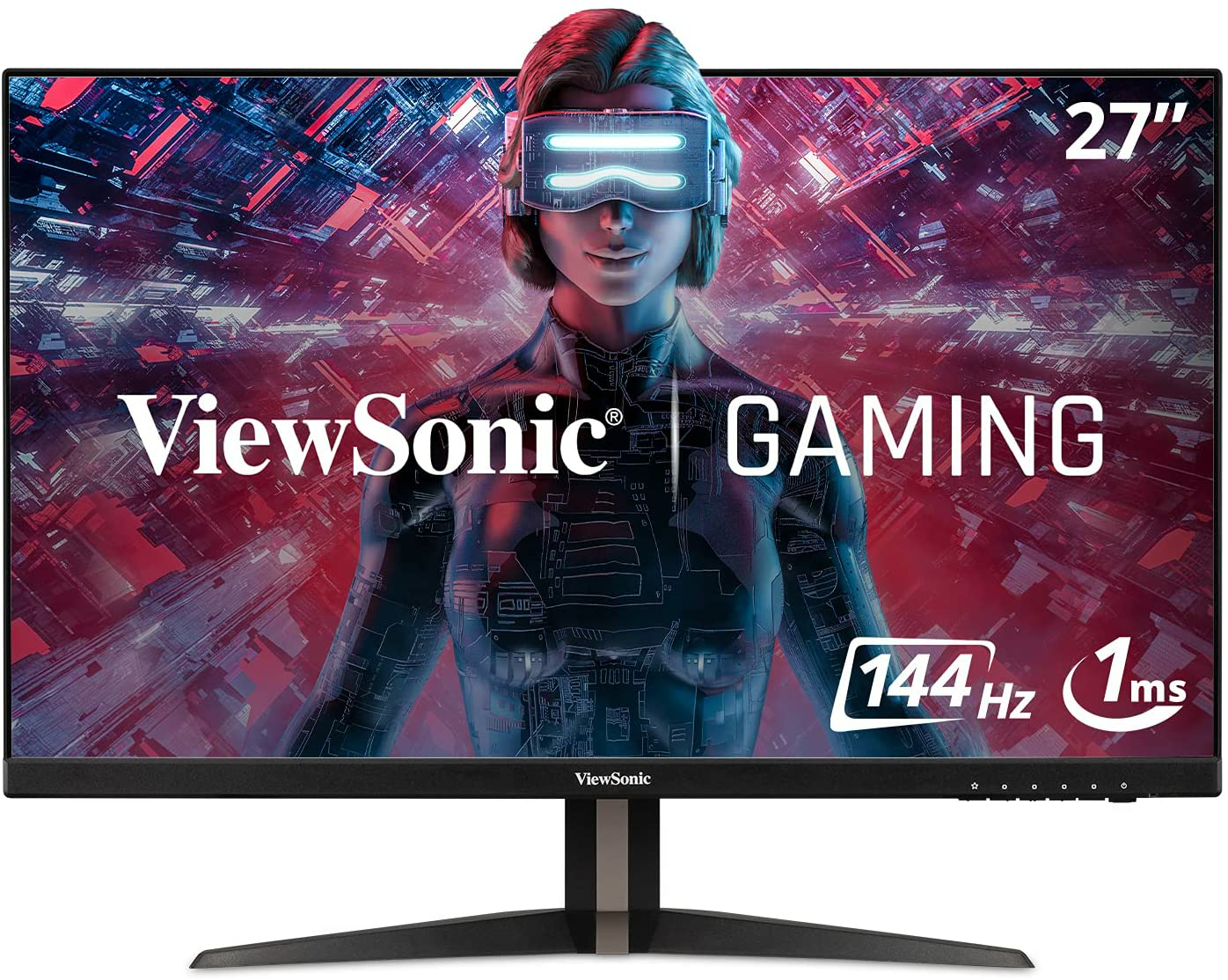 ViewSonic VX2768-2KP-MHD 27 Inch WQHD 1440p 144Hz 1ms IPS Gaming Monitor $189.99