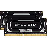 Crucial Ballistix 3200 MHz DDR4 DRAM Laptop Gaming Memory Kit 32GB (16GBx2) CL16 - $100 AC