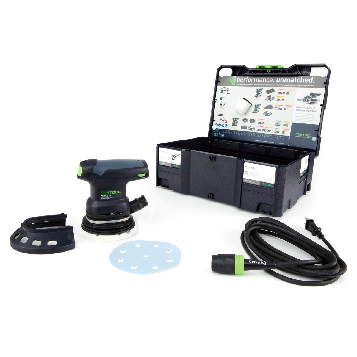 Festool PRO 5 ETS 125 REQ Random Orbital Sander + $50 Voucher $139 + Free Shipping - BACK IN STOCK!