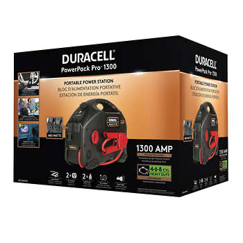 Duracell Powerpack Pro 1300 Jump Starter and Powerpack