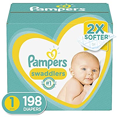 Diapers Newborn/Size 1 (8-14 lb), 198 Count - Pampers for $39.26