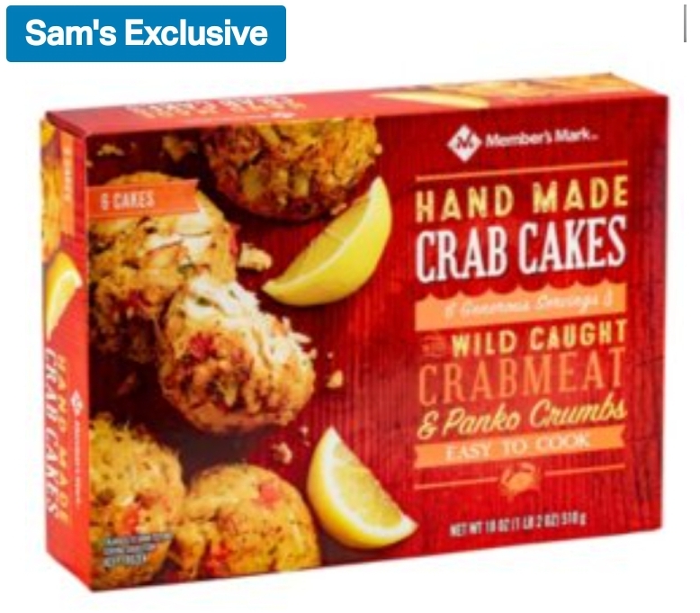 Hand made Crab Cakes for $13.96