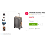 All Hartmann Luggage 25% off Coupon code HART25