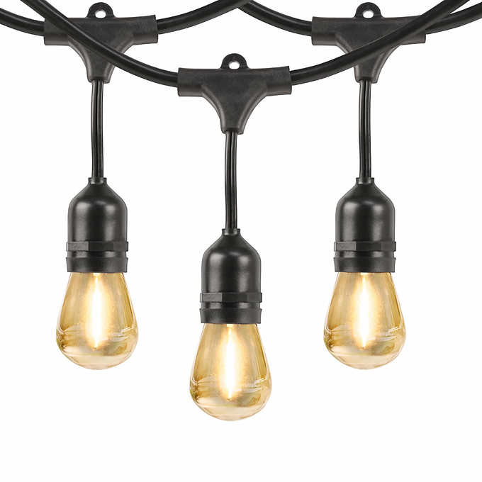 Costco Members Feit Electric 48 Led Filament String Light Set