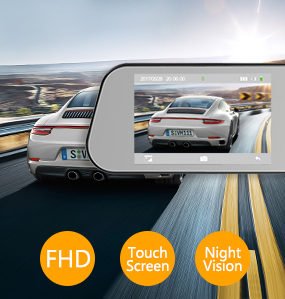 AUTO-VOX M6 Backup Camera and Monitor Kit 4.5'' IPS Touch Screen Full HD 1080P Mirror Dash Cam $85.79 ($109.99 - $24.20 Code KITO6DT5)