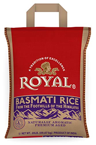 Royal Basmati Rice, 20 Pound Bag $17.84
