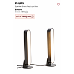 Philips Hue Play Light Bars 2-pack $99
