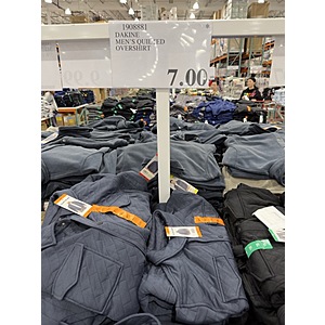 Costco Members - Dakine Mens Quilted Overshirt [YMMV - In Store Only] $7