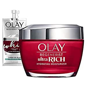 Olay Regenerist Ultra Rich Face Moisturizer with Vitamin B3+ Amino Peptide Shea Butter 1.7 Oz $21.6