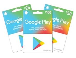 Buy 1 Google Play gift card, save 20% on a 2nd.