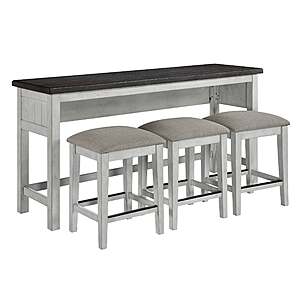 4 piece outlet sofa table