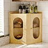Amazon – 2-Tier Corner Bamboo Bread Box - $19.79 w/ Code