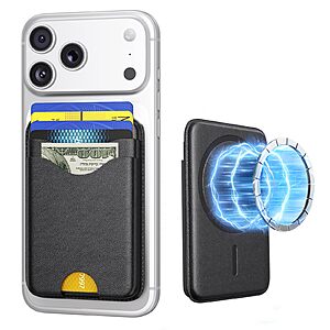 Nepagz MagSafe RFID Blocking Card Holder Wallet for iPhone 12-17 $5 