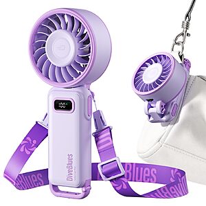 Diveblues 4-in-1 Portable Turbo Fan
