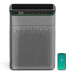 MERONTE MR5866 HEPA Air Purifier (CADR 200 CFM / 340 m³/h) $50 + Free S&H