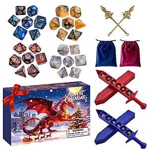 Amazon – DND Dice Advent Calendar 2026 - $15.59 w/ Code