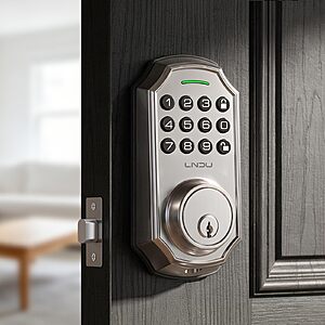 Amazon – LNDU Keypad Keyless Entry Deadbolt Lock - $26.79 w/ Code