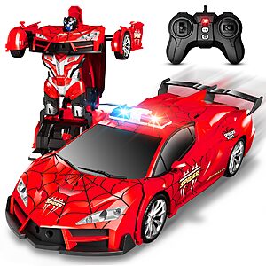 Amazon – Spider Transforming Remote-Control Car - $11.87 w/ Code