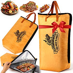 Amazon – 24” Insulated BBQ Meat Resting Blanket - $12.99 w/ Code