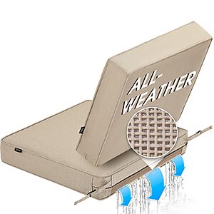 Amazon – SUNROX All-Weather Outdoor Patio Cushion - $19.99 w/ Code