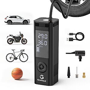 Amazon – GrnOas.E 150-PSI Cordless Tire Inflator - $34.99 w/ Code