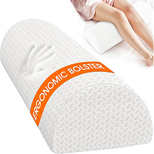 Amazon – SweetSlubr Half-Moon Memory Foam Knee Pillow - $13.96 w/ Code + Prime