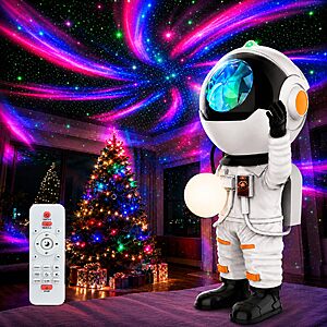 Amazon – Rossetta Astronaut Galaxy Projector, Star Projector Night Light for Kids - $12.99 w/ Code