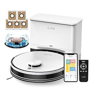 Amazon – ILIFE A30 Pro Robot Vacuum & Mop w/ Self-Empty Base - $159 w/ Code