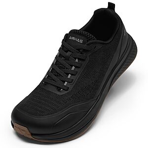 AIRHAS Men's Wide Toe Box Low Drop Sneakers (Various) $27.50 + Free S&H