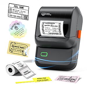 Prime Members: Ponek M100 Bluetooth 2" Label Maker Machine w/ Tape $14 + Free S&H