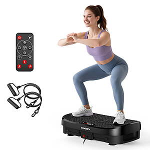 Walmart – Anqdy Vibration Plate Exercise Machine, 450-Lb Capacity - $45.99