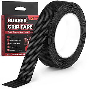 Amazon – Xroam 1-Inch x 16.4-Ft. Anti-Slip Rubber Grip Tape - $5.49 w/ Code