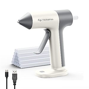 Amazon – TILSWALL W106 Cordless Hot Glue Gun - $14.99 w/ Code