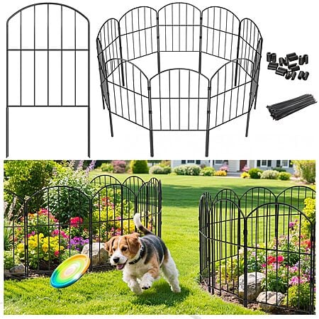Amazon – VANCASTLE Decorative Garden Fence Outdoor, 10 Panels - $10.99 w/ Code + Prime Discount