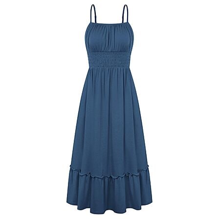 Amazon – GRACE KARIN Women's Smocked Summer Maxi Dress - $14.99–$18.99 w/ Code