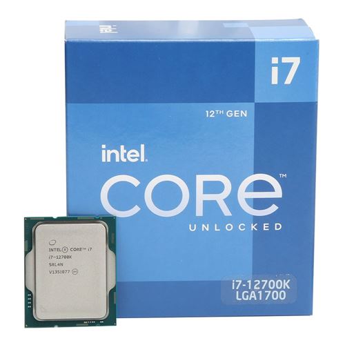 Intel Core i7-12700K Alder Lake 3.6GHz $299 microcenter in store