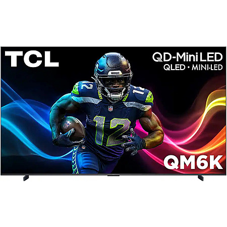 TCL QM6k 98 inch mini led tv $1499.99