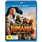 Jumanji: The Next Level 3D blu-ray  - $22.13