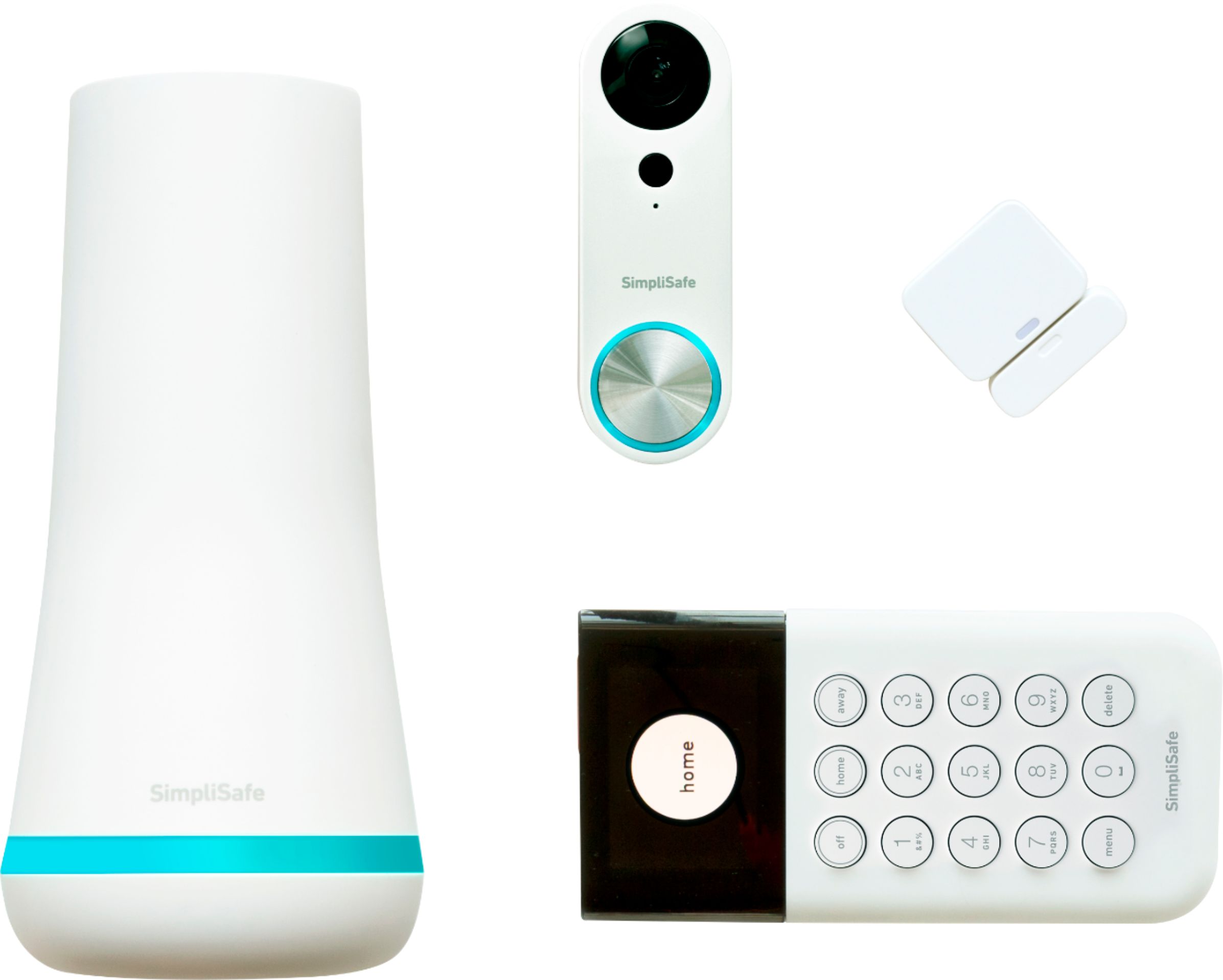 Simplisafe Entryway Kit Base Station Keypad Video Doorbell